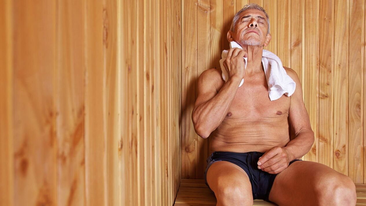Посещението на парна баня има благоприятен ефект върху здравето на мъжете